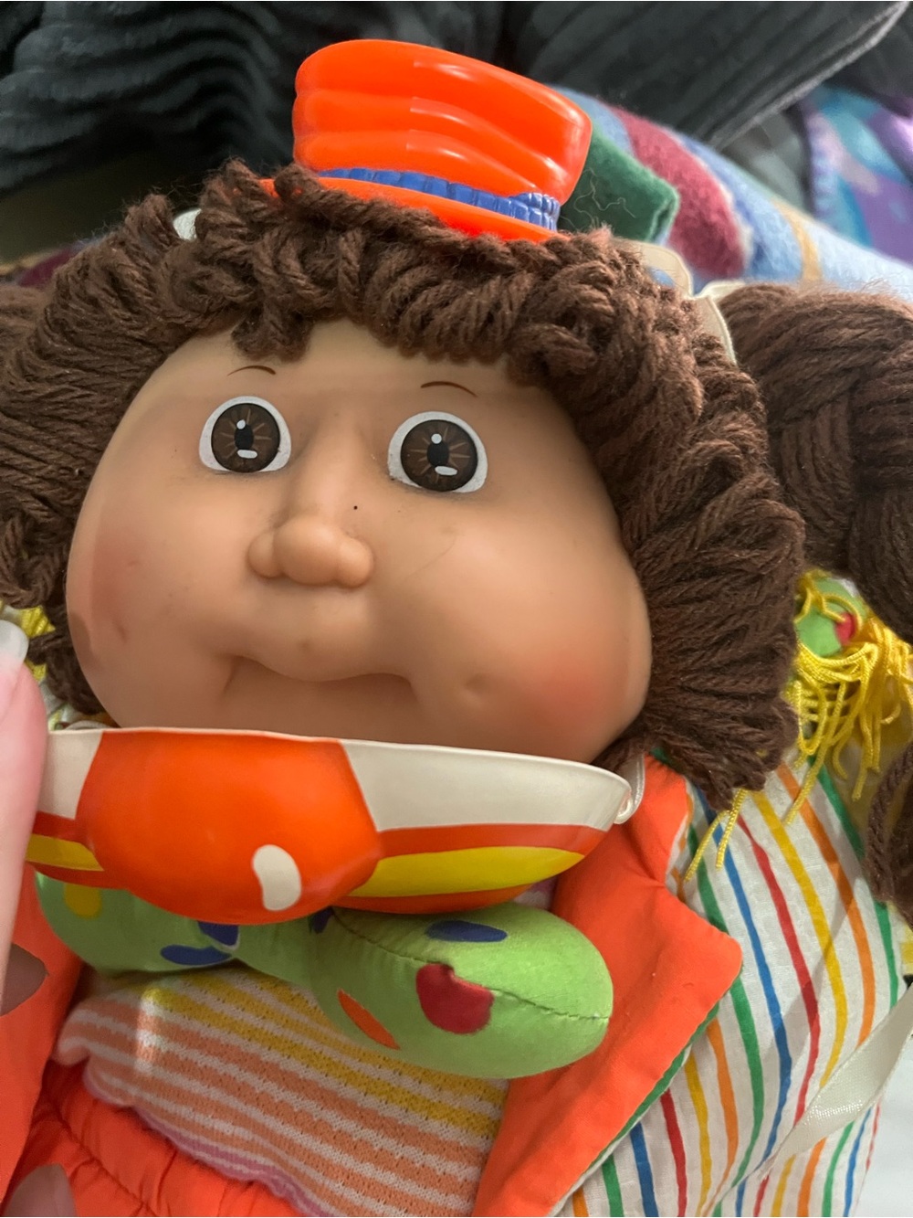 Cabbage Patch Kids Circus Kids (1986) - Kitty Yvonne w/ Cuddly Crinkles Card - Picture 3 of 12
